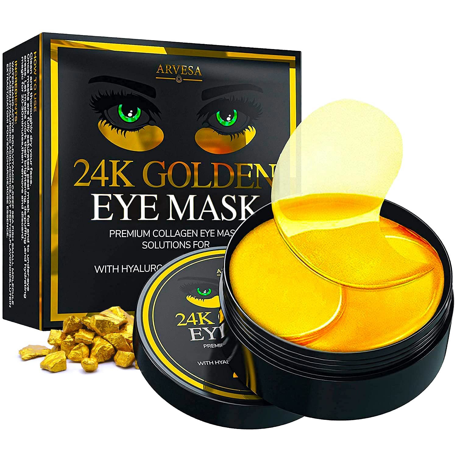 24K Gold Eye Mask