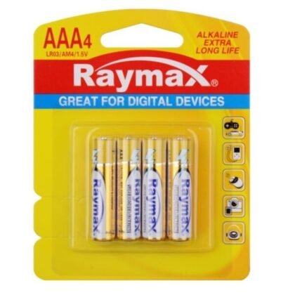 Raymax AAA4 Alkaline Battery1.5V LR6 AM3 batteries