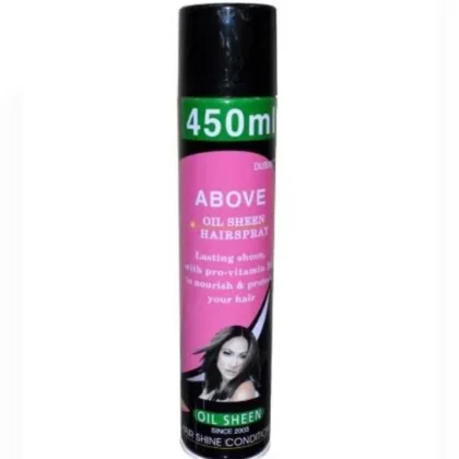 Above Oil Sheen Hairspray With Pro Vitamin B5