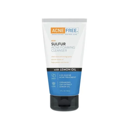 Acne Free Sulfur Acne Foaming Cleanser 150Ml