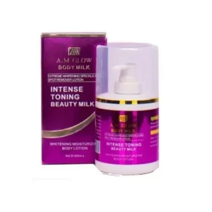 Am Glow Body Milk Intense Toning Beauty Milk Body Lotion 300Ml