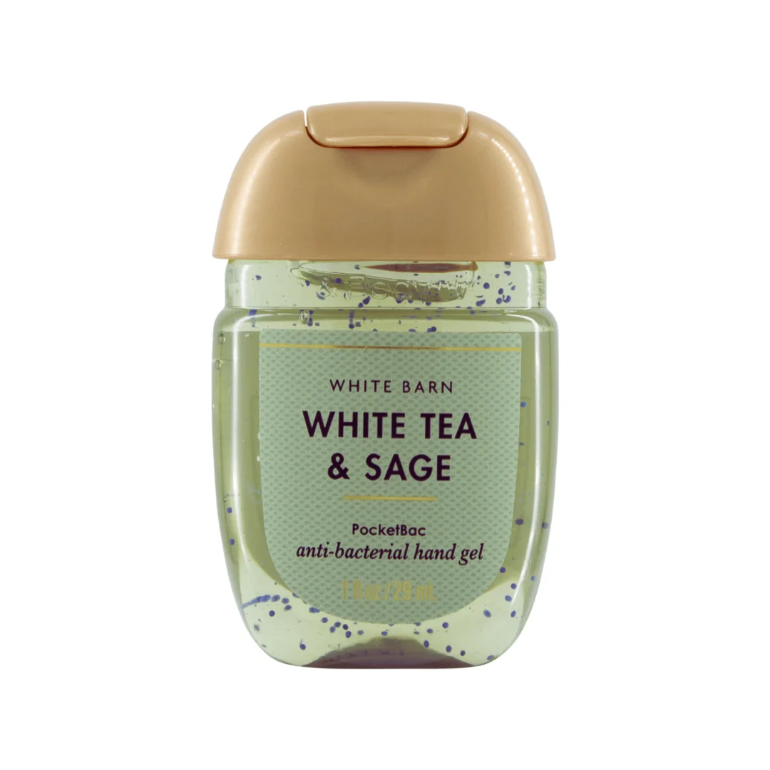 Bath And Body White Tea And Sage Cleansing Hand Gel 29Ml