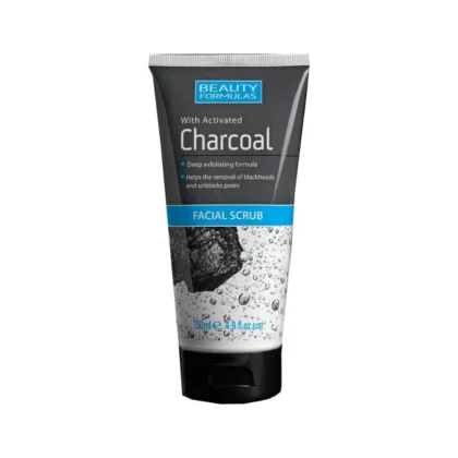 Beauty Formulas With Charcoal Facial Scrub