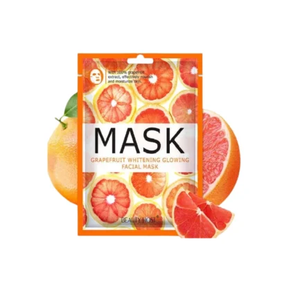 Beauty Host Mask Grapefruit Whitening Glowing Facial Mask