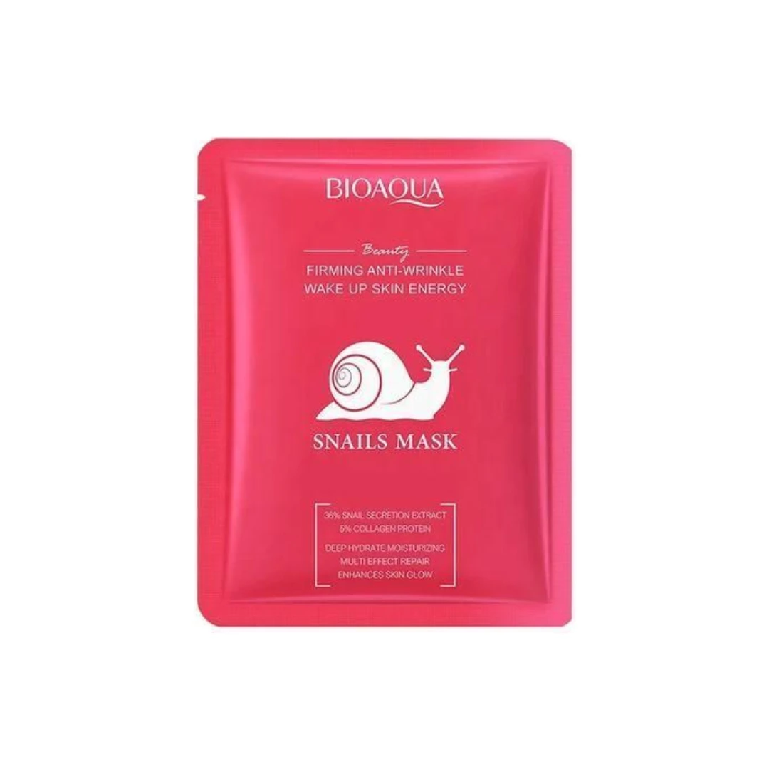 Bioaqua Beauty Firming Anti Wrinkle Snails Facial Mask