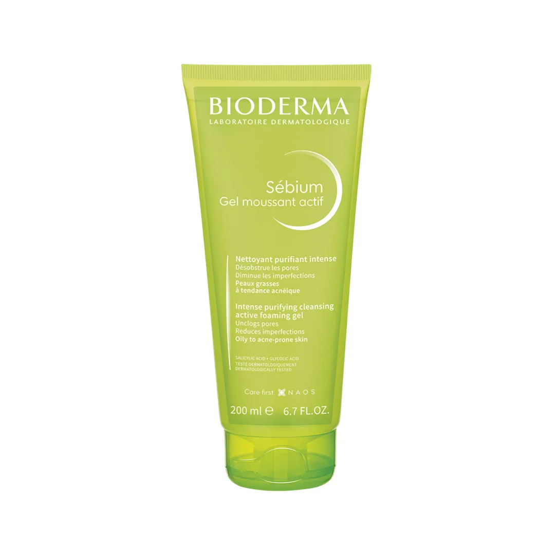 Bioderma Laboratore Dermatologique Sebium Gel Moussant Actif 200Ml
