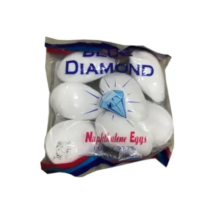 Blue Diamond Naphthalene 6 Balls White