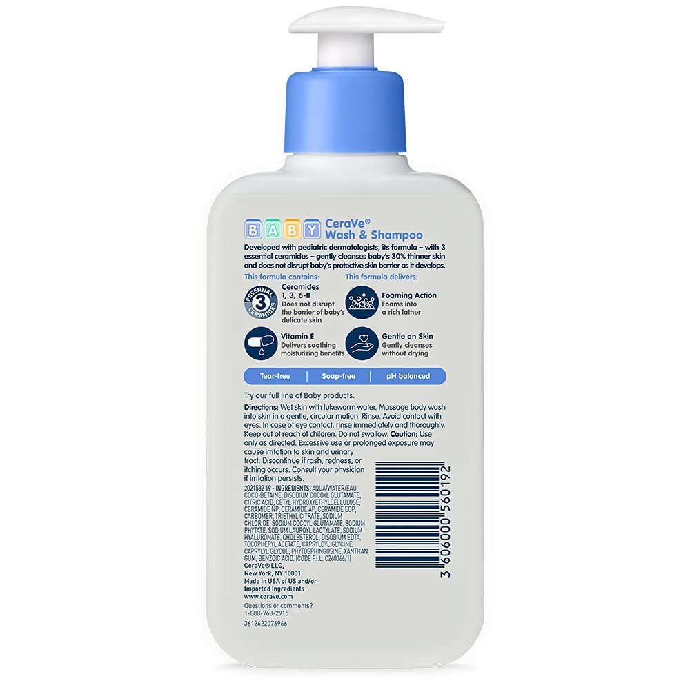 Cerave Value Size Baby Wash Shampoo - Image 2