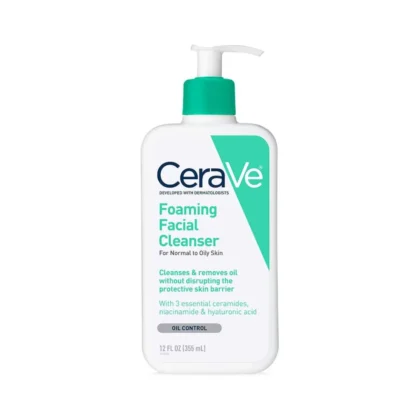 CeraVe Foaming Cleanser For Normal To Oily Skin USA