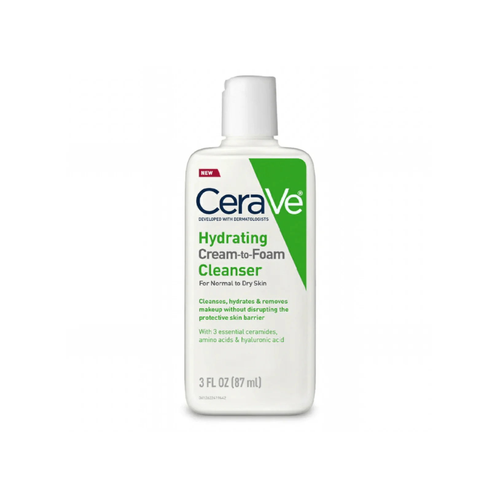 Cerave Hydrating Cream To Foam Cleanser 87Ml