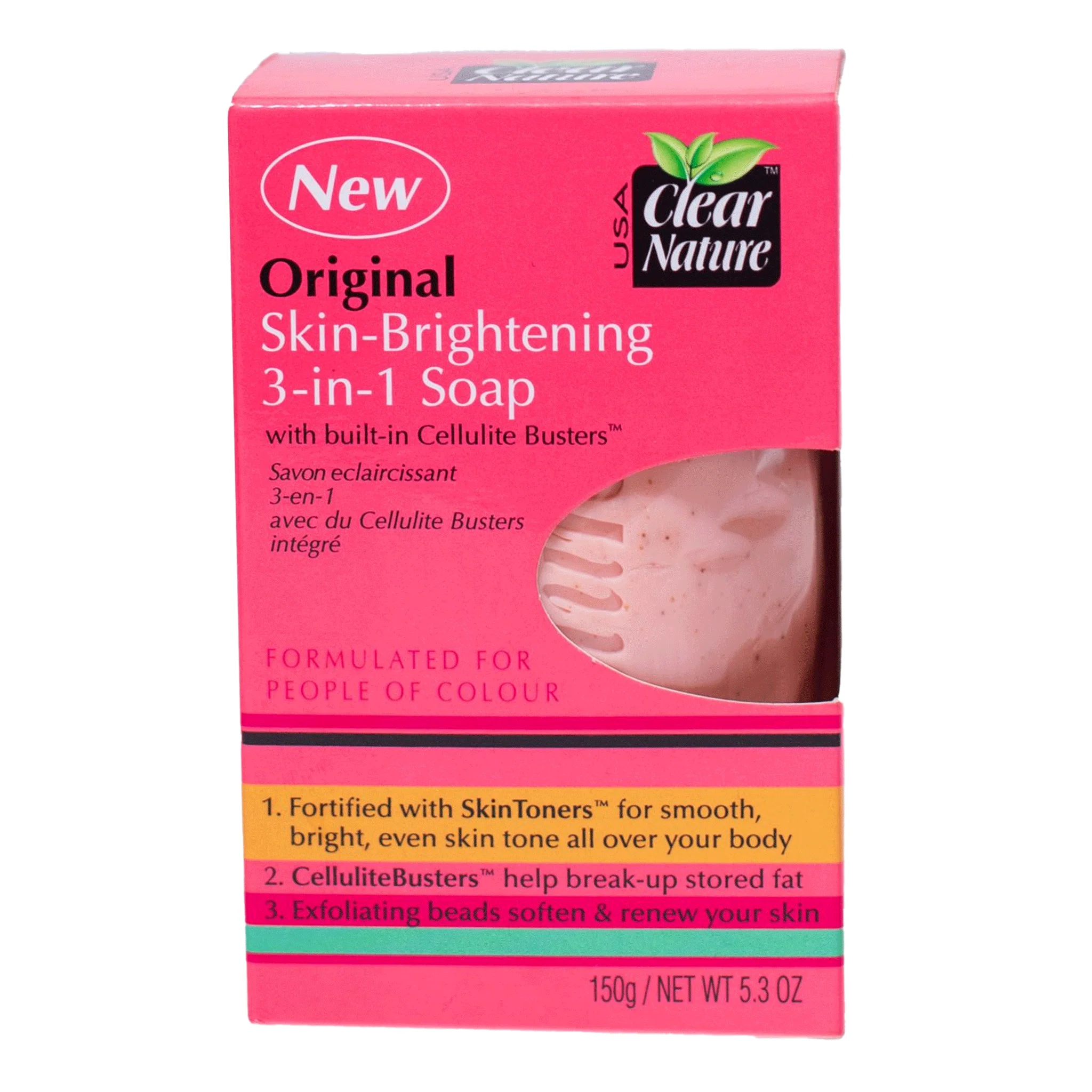 Usa Clear Nature 3-In-1 Soap 150G