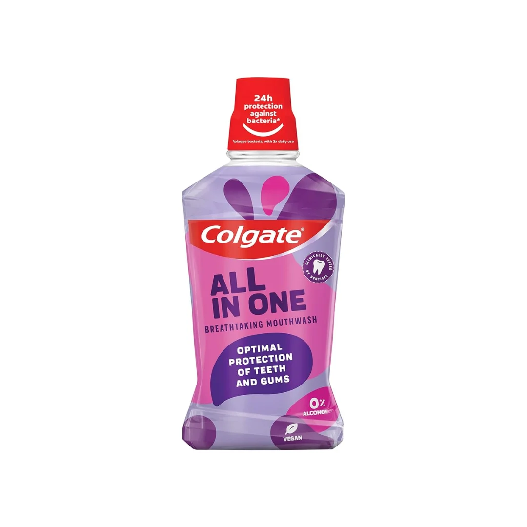 Colgate All In One Breath Taking Mouthwash 500Ml