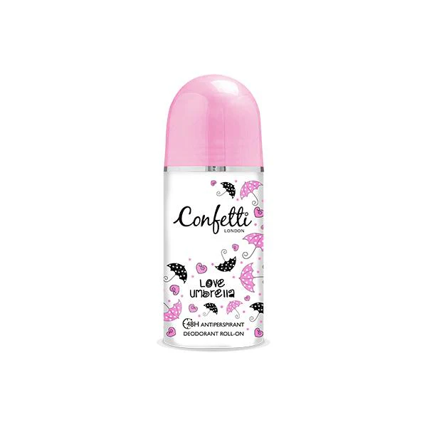 Confetti Love Umbrella Roll On