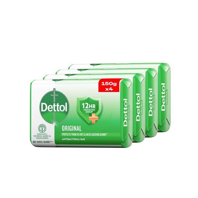 Dettol Original 4-In-1 155G