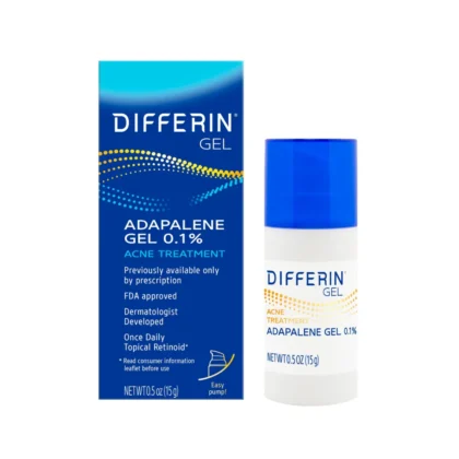 Differin Gel Adapalene Gel 01 Acne Treatment 15G
