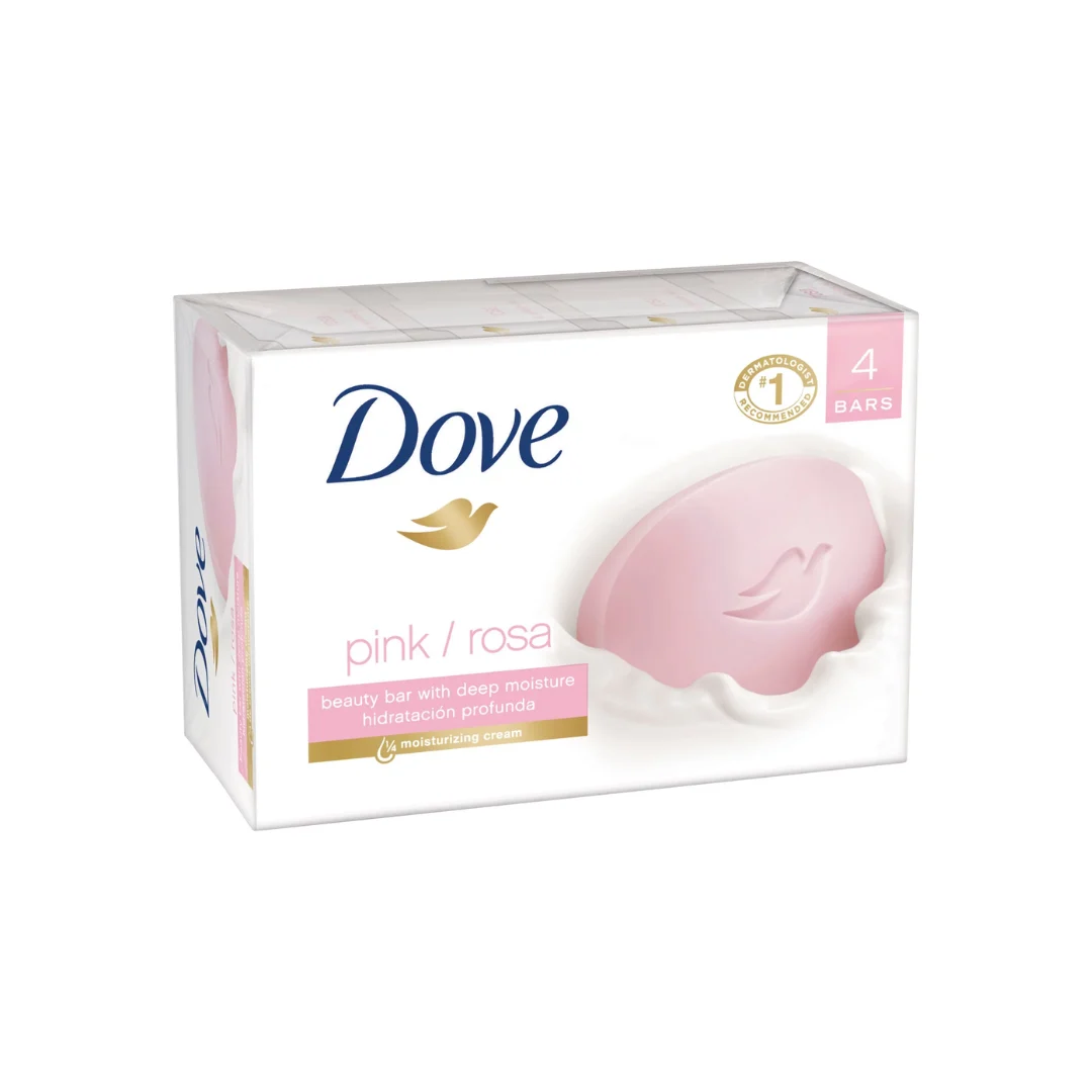 Dove Pink 4-In-1 Bar Soap