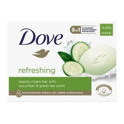 Dove Refreshing Bar Soap 4-in-1