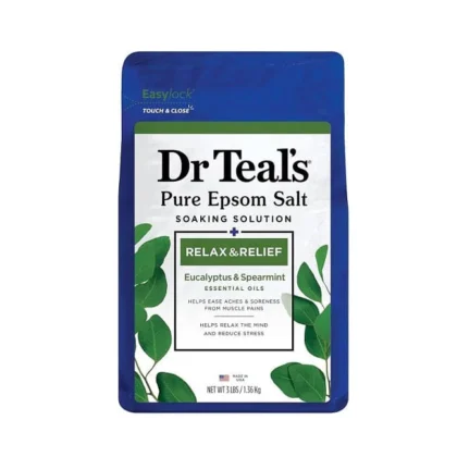 Dr Teals Relax Relief Eucalyptus Spearmint 1.36Kg
