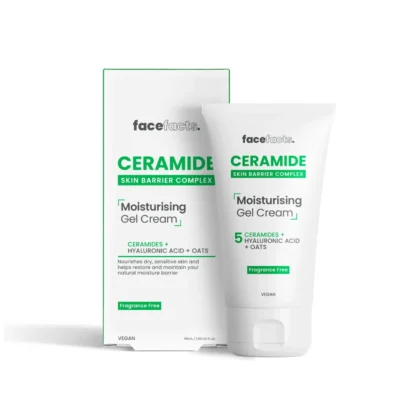 Face Facts Ceramide Moisturizing Gel Cream Ceramides Hyaluronic Acid Oats 50Ml
