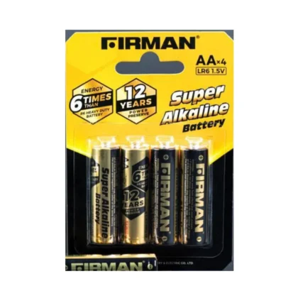 Firman Super Alkaline Battery Aa4