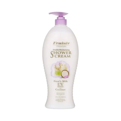 Fruiser Double Moisturising Shower Cream Goat Milk Uv White With Coconut