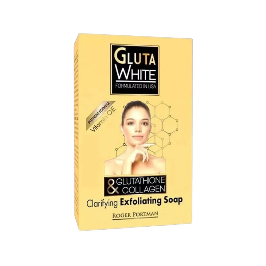 Glutawhite Glutathione Collagen Clarifying Exfoliating Bar Soap