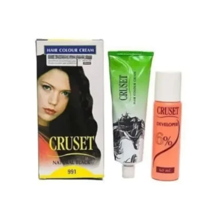 Hair Color Cream Cruset Natural Black 991
