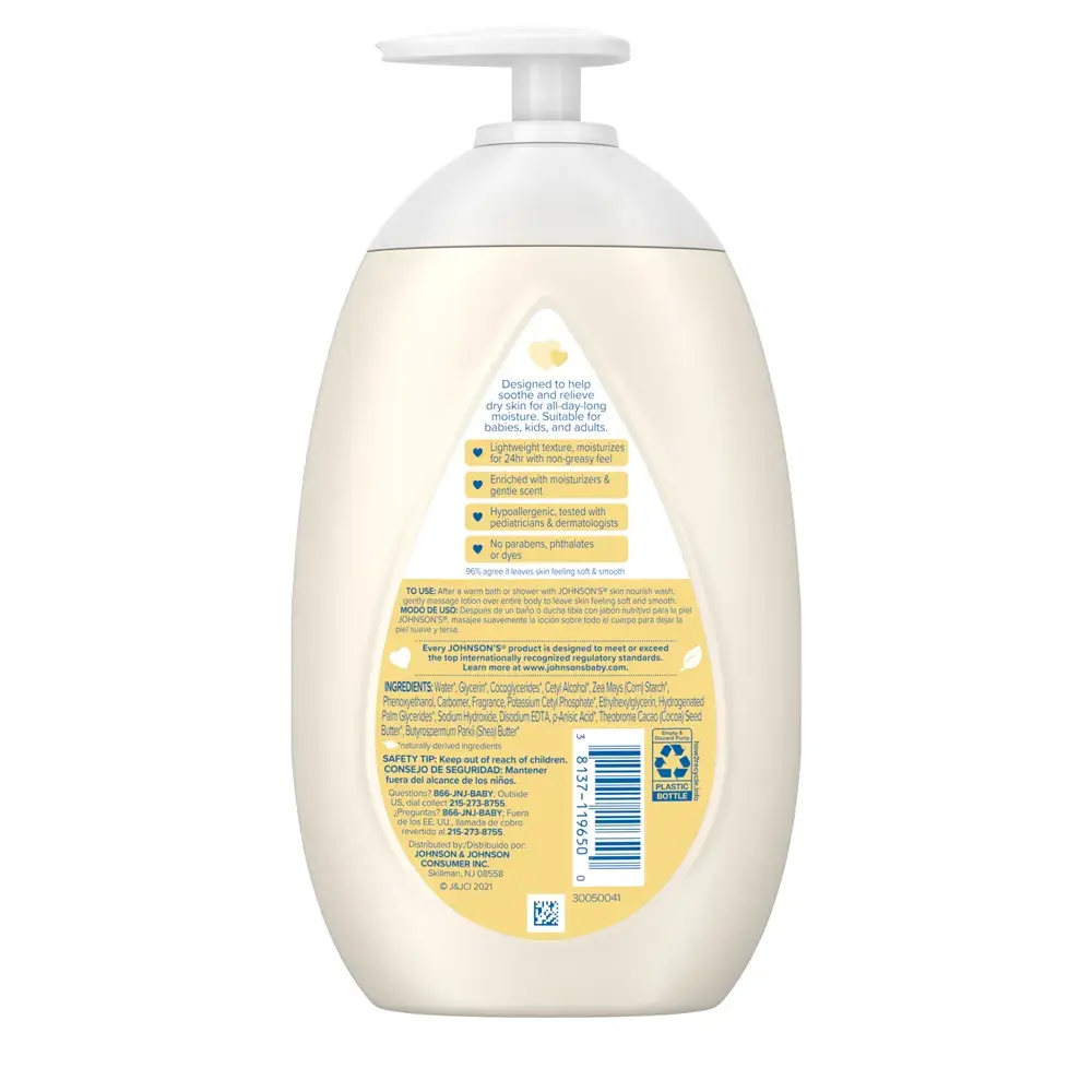 Johnsons Skin Nourish Sheacocoa Butter Lotion Usa 500Ml - Image 2