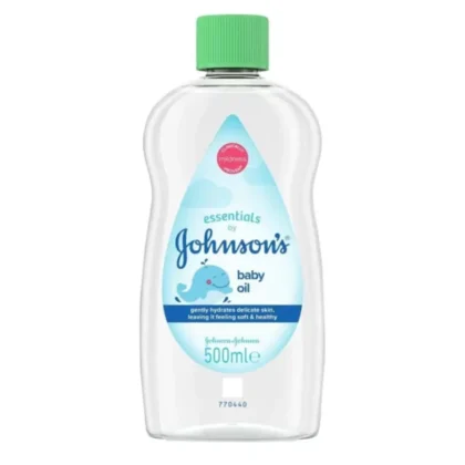 Johnsons Essential Baby Oil Italy 500 Ml