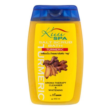 Kuu Spa Salt Scrub Bath Turmeric 450Ml