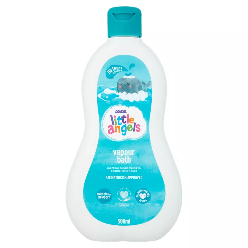 Asda Little Angels Vapour Bath 500Ml