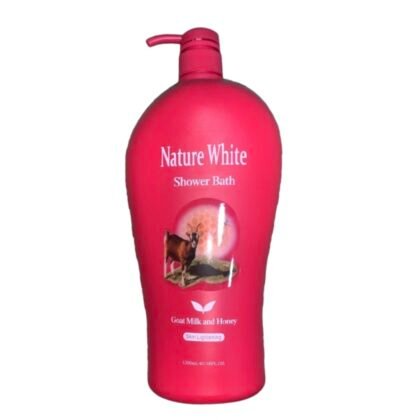 Nature White Shower Bath 1200Ml