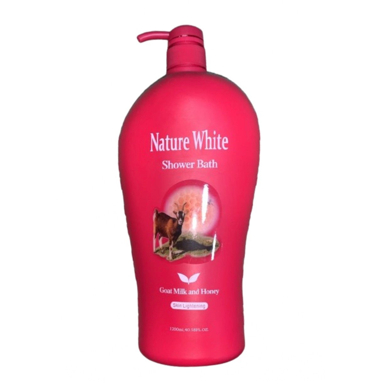 Nature White Shower Bath 1200Ml