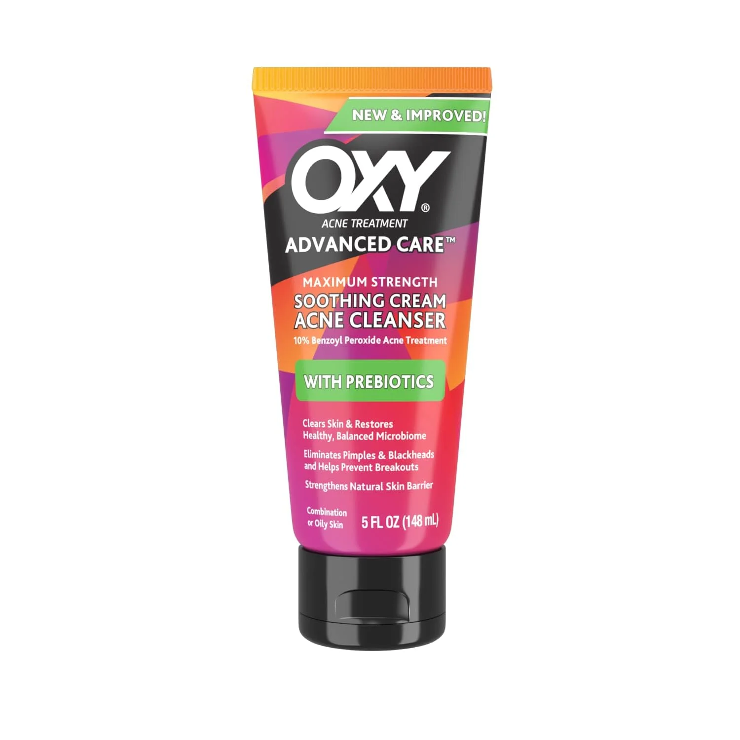 Oxy Acne Treatment Advanced Care Acne Cleanser 10%Benzoyl Peroxide