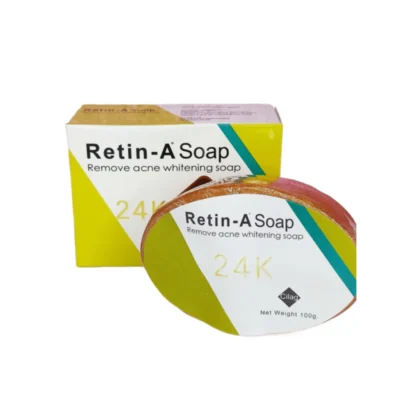 Retin A Soap Remover Acne Whitening Soap 24K 100G
