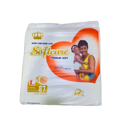 Softcare Premium Soft Baby Diaper 87Pcs