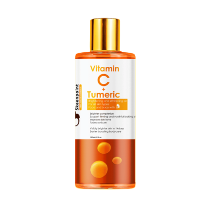 Vitamin C Tumeric Brightening And Lightening Oil 300Ml