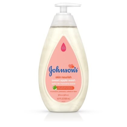 Johnsons Skin Nourish Sweet Apple Wash 500Ml