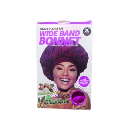 Wide Band Bonnet Purple