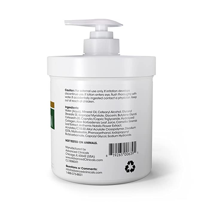 Advanced Clinicals Collagen Lotion 454G - Image 4