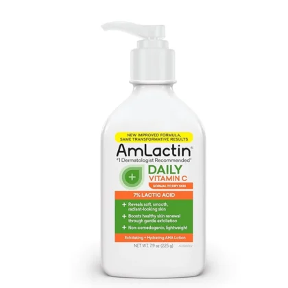 Amlactin Daily Vitamin C Exfoliating Hydrating Cream 225g