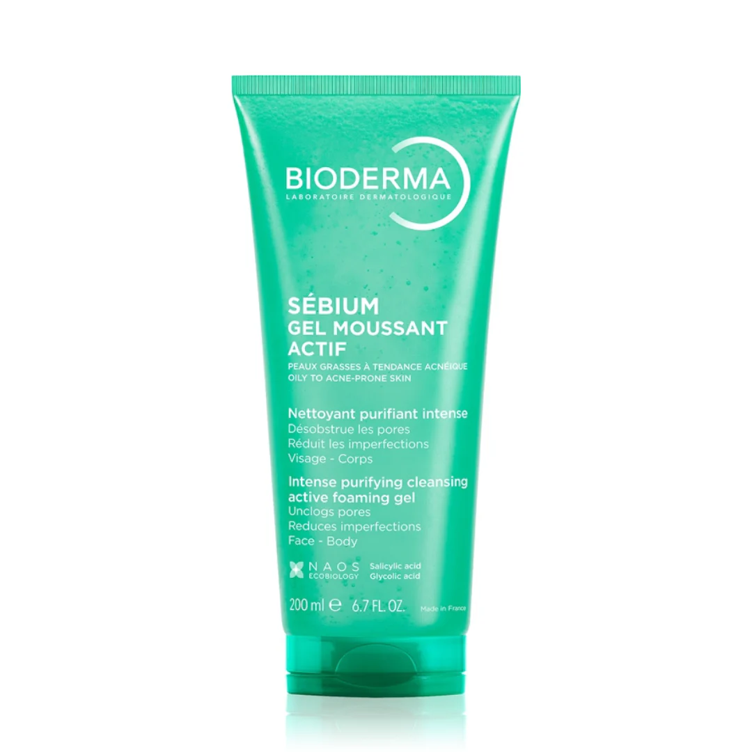 Bioderma Laboratore Dermatologique Sebium Gel Moussant Actif 200Ml