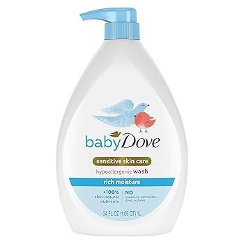 Baby Dove Fragrance Free With Pum