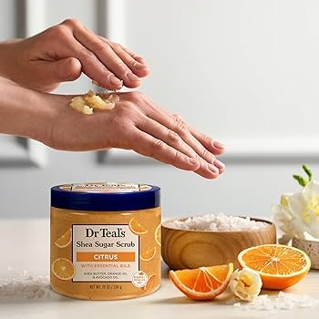 Dr Teals Vitamin C Shea Sugar Scrub 538G - Image 2