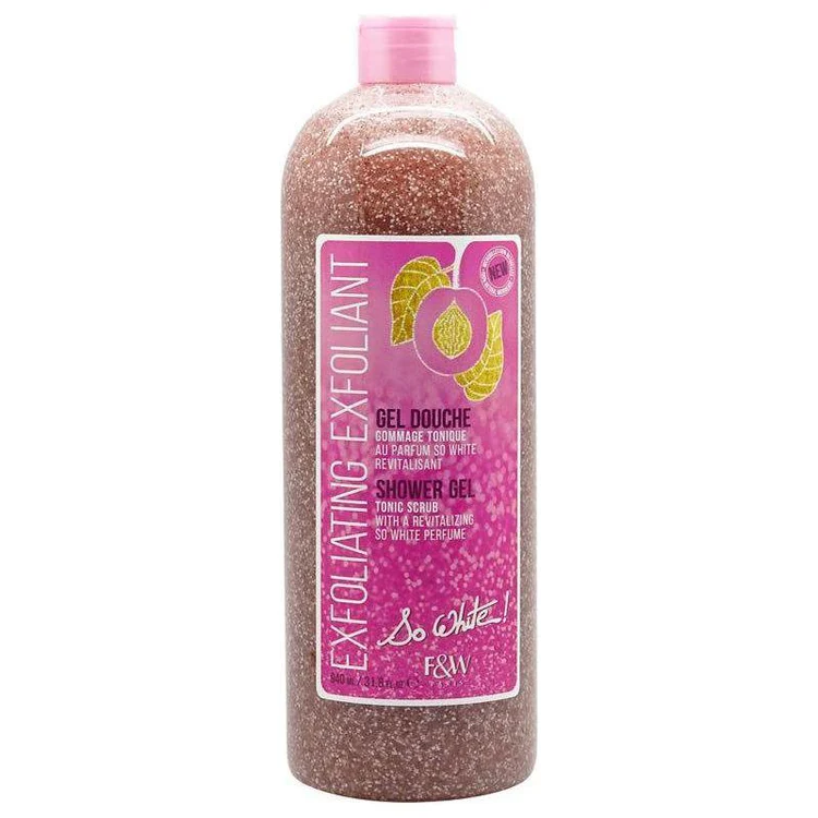 Fair & White Shower Gel Tonic Scrub 940Ml