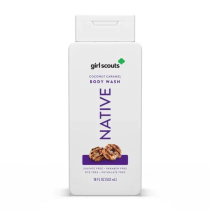 Girl Scouts Native Coconut Caramel Body Wash 532Ml