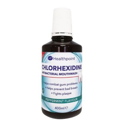 Healthpoint Chlorhexidine Antibacterial Mouthwash 400Ml