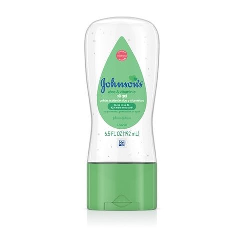 Johnsons Aloe Vitamin E Oil Gel 192Ml