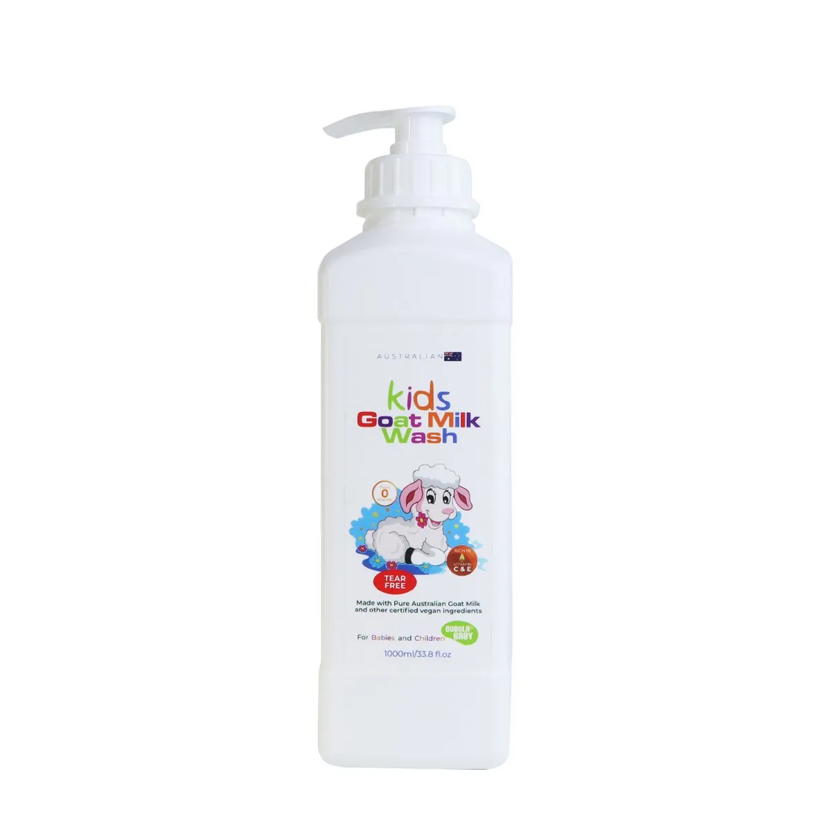 Australian Kids Goat Milk Wash 1000Ml