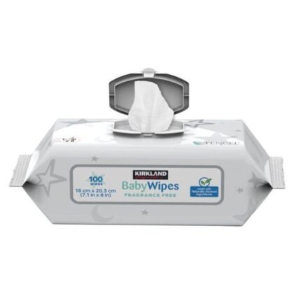 Kirkland Baby Wipes Fragrance Free 100Pcs